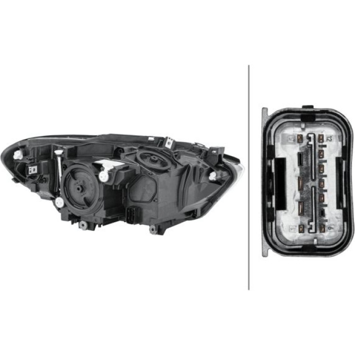 1EG 011 919-411 Scheinwerfer L H7/H7 +MOT +TGFL HELLA PQ 1EG 011 919-411 Scheinwerfer L H7/H7 +MOT +TGFL HELLA PQ