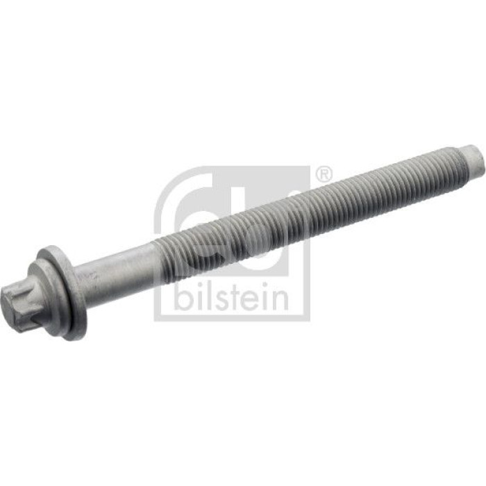 febi bilstein 15701 Zylinderkopfschraube M12 x 1,5 – Gesamtlänge: 136 mm, Länge unter Kopf: 124 mm, Gewindelänge: 85 mm, Torx: E14, Antrieb: Außen - Torx, Bund-Ø: 20 mm, Anzahl Schrauben: 10, Stahl, Delta Protect, OE 0204.97 / 0204.65 febi bilstein 15701 Zylinderkopfschraube M12 x 1,5 – Gesamtlänge: 136 mm, Länge unter Kopf: 124 mm, Gewindelänge: 85 mm, Torx: E14, Antrieb: Außen - Torx, Bund-Ø: 20 mm, Anzahl Schrauben: 10, Stahl, Delta Protect, OE 0204.97 / 0204.65
