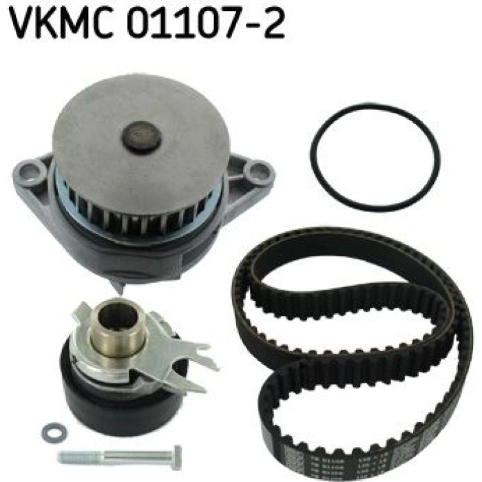 SKF Zahnriemensatz mit Wasserpumpe VKMC 01107-2 SKF Zahnriemensatz mit Wasserpumpe VKMC 01107-2