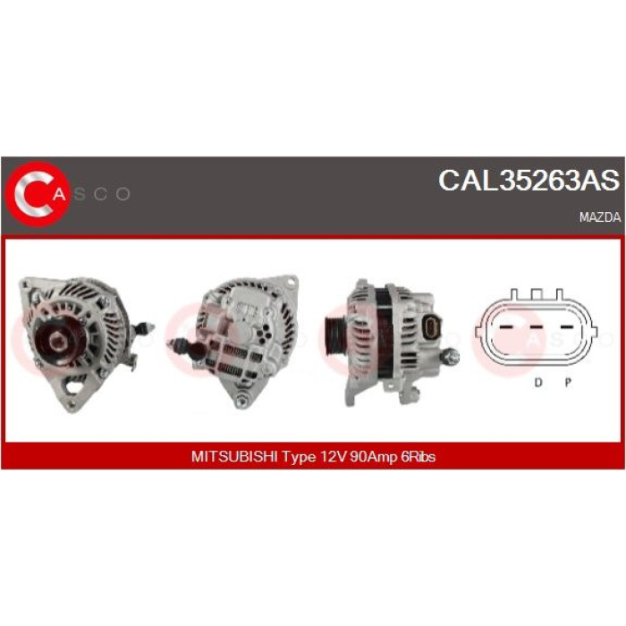CASCO Generator CAL35263AS CASCO Generator CAL35263AS