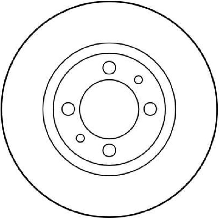 TRW Bremsscheibe DF1723 TRW Bremsscheibe DF1723