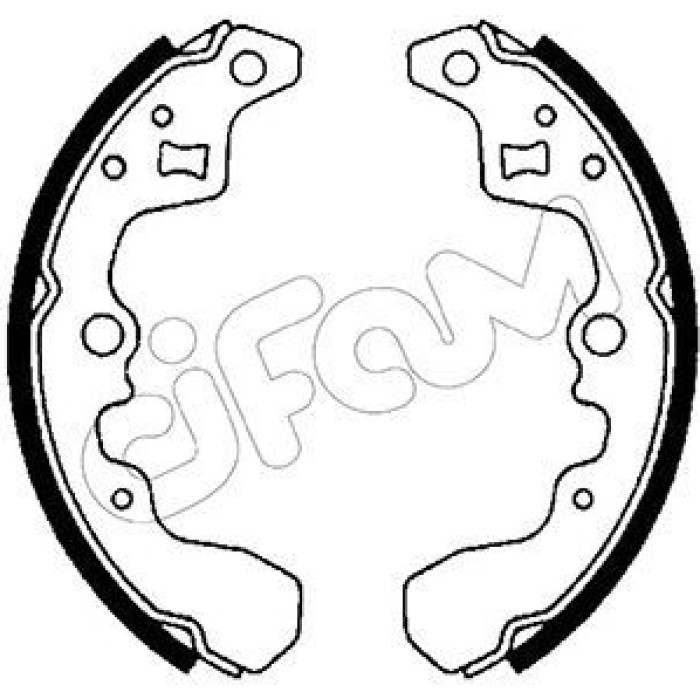 CIFAM Bremsbackensatz 153-391 CIFAM Bremsbackensatz 153-391