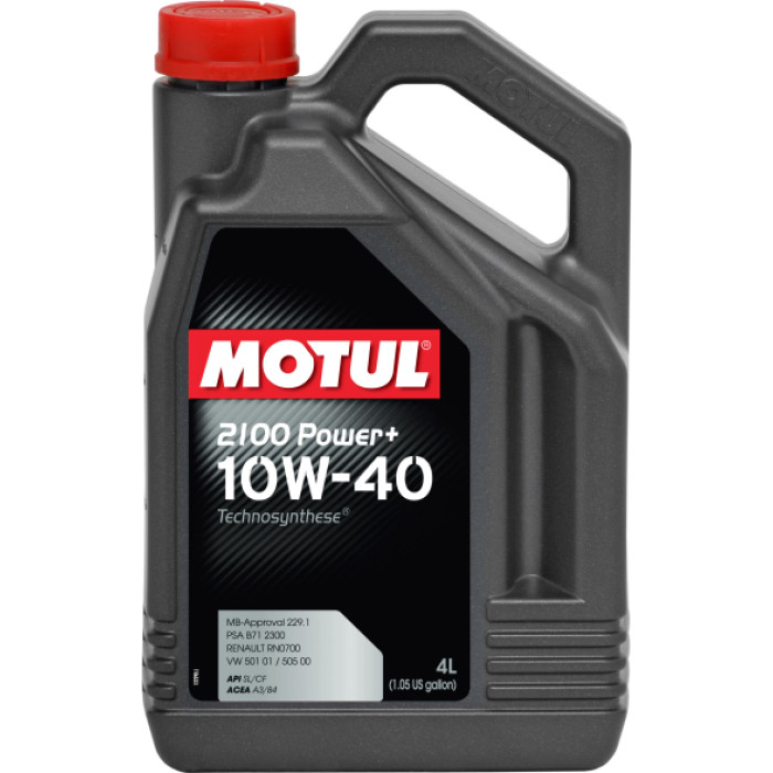 Motul 2100 Power+ 10W-40 4 Liter 109461 Motul 2100 Power+ 10W-40 4 Liter 109461