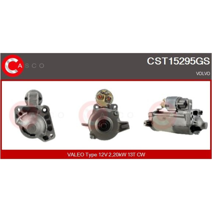 CASCO Anlasser CST15295GS CASCO Anlasser CST15295GS