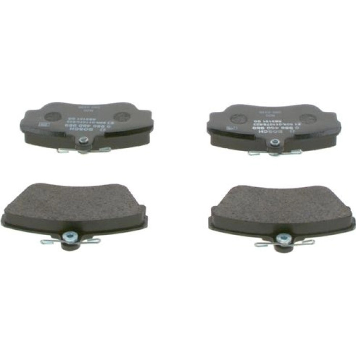 Bosch Bremsbelagsatz 0 986 460 989 Bosch Bremsbelagsatz 0 986 460 989