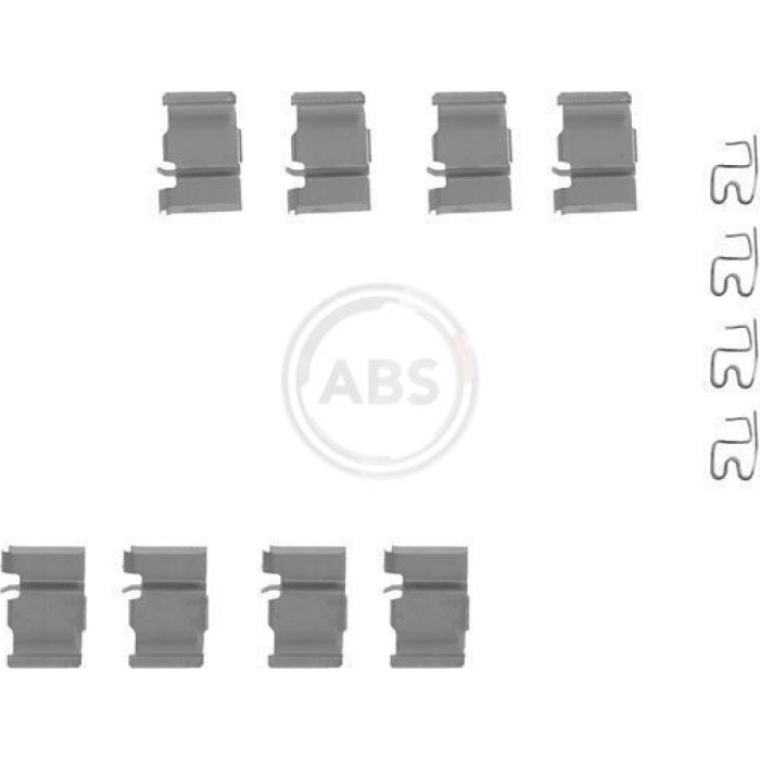 A.B.S. Zubehörsatz Scheibenbremsbeläge 1133Q A.B.S. Zubehörsatz Scheibenbremsbeläge 1133Q