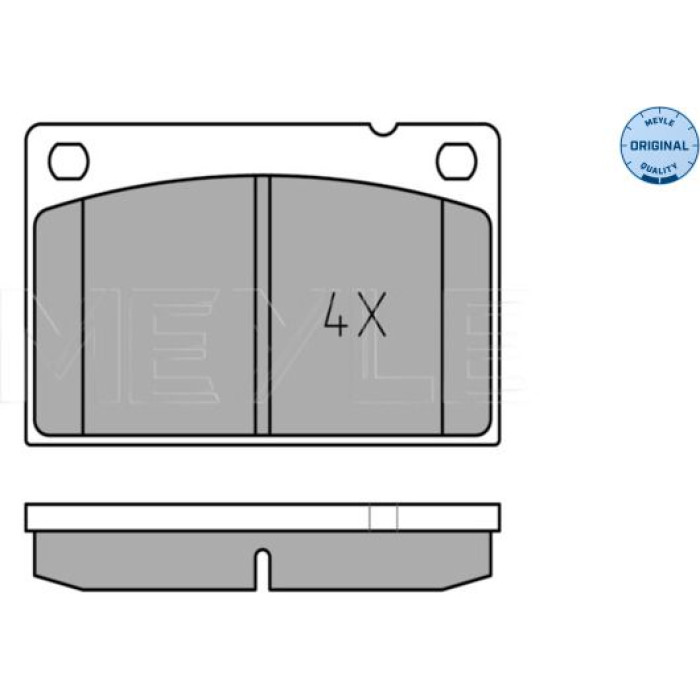 MEYLE Bremsbelagsatz Volvo 240-265 025 201 5316