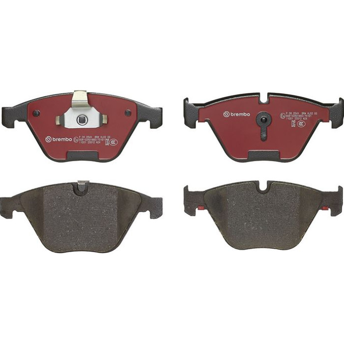 BREMBO Bremsklötze Xtra VA P 06 054X BREMBO Bremsklötze Xtra VA P 06 054X