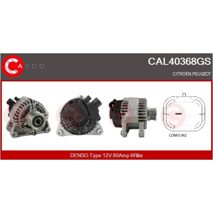CASCO Generator CAL40368GS CASCO Generator CAL40368GS