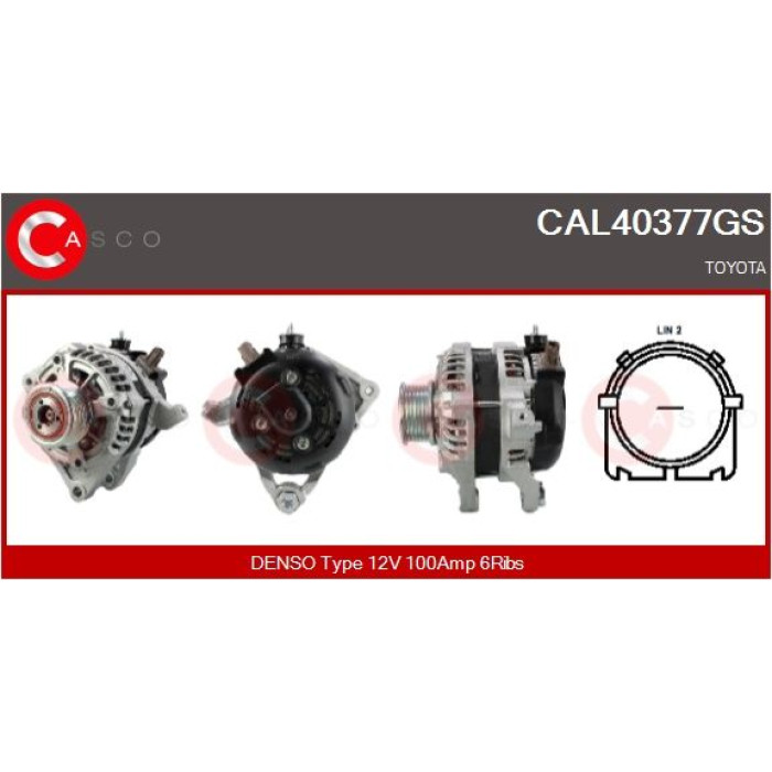 CASCO Generator CAL40377GS CASCO Generator CAL40377GS