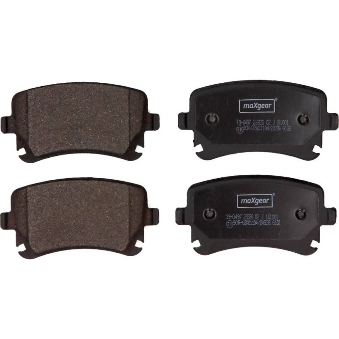 19-0497 MAXGEAR Bremsbelagsatz 19-0497 VW T5 03-/A4/A6/A8 04- ohne Sensor 19-0497 MAXGEAR Bremsbelagsatz 19-0497 VW T5 03-/A4/A6/A8 04- ohne Sensor