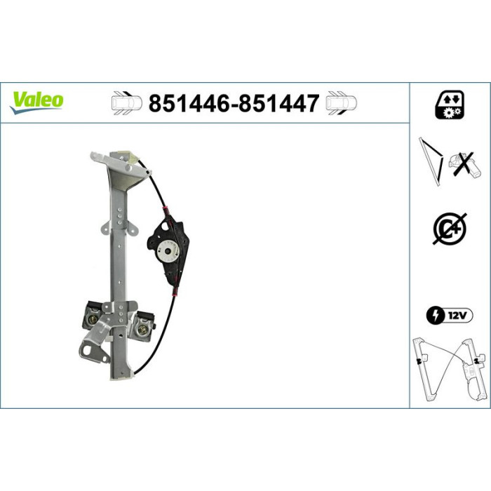 Valeo Fensterheber 851446 Valeo Fensterheber 851446