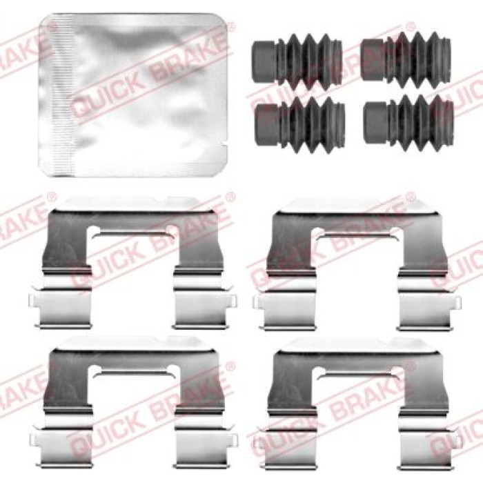 Quick Brake Zusatzsatz für Scheibenbremsbeläge 109-0157 Quick Brake Zusatzsatz für Scheibenbremsbeläge 109-0157