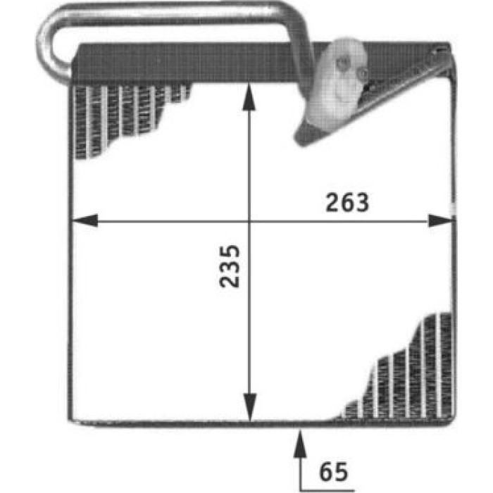 MAHLE Verdampfer, Klimaanlage AE 51 000P MAHLE Verdampfer, Klimaanlage AE 51 000P