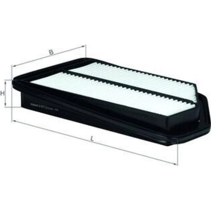 MAHLE Luftfilter LX 2617 MAHLE Luftfilter LX 2617