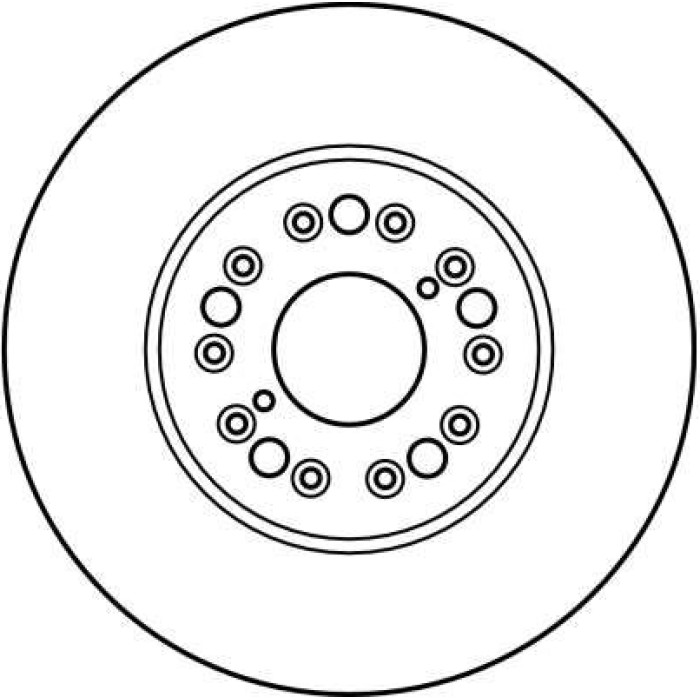 TRW Bremsscheibe DF4015 TRW Bremsscheibe DF4015