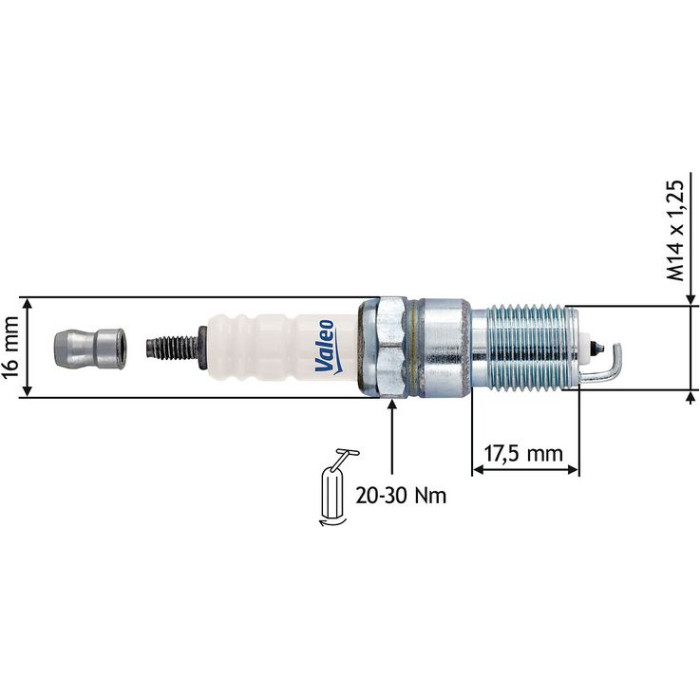 Valeo Zündkerze 246900 Valeo Zündkerze 246900