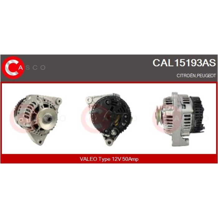 CASCO Generator CAL15193AS CASCO Generator CAL15193AS