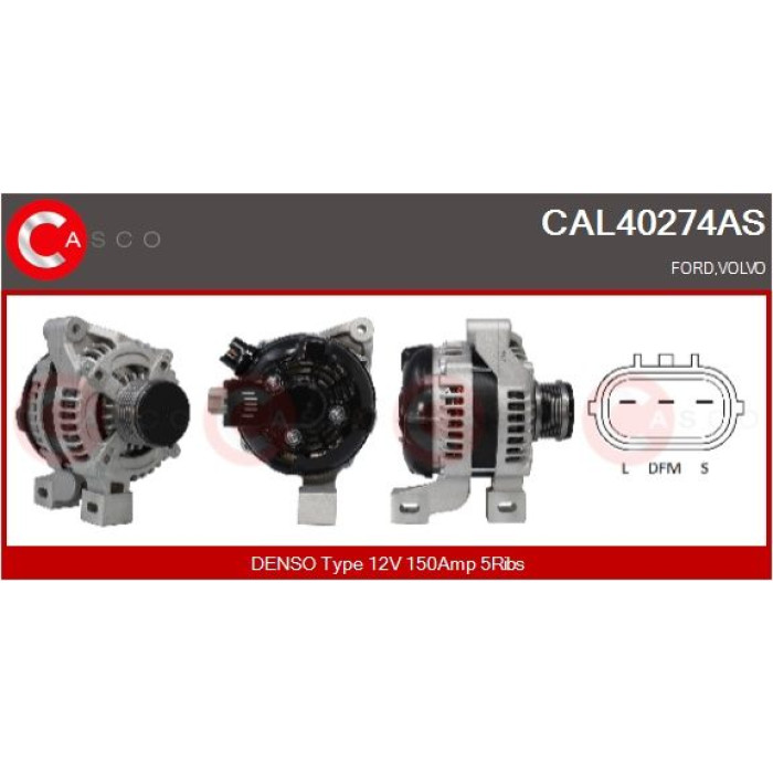 CASCO Generator CAL40274AS CASCO Generator CAL40274AS
