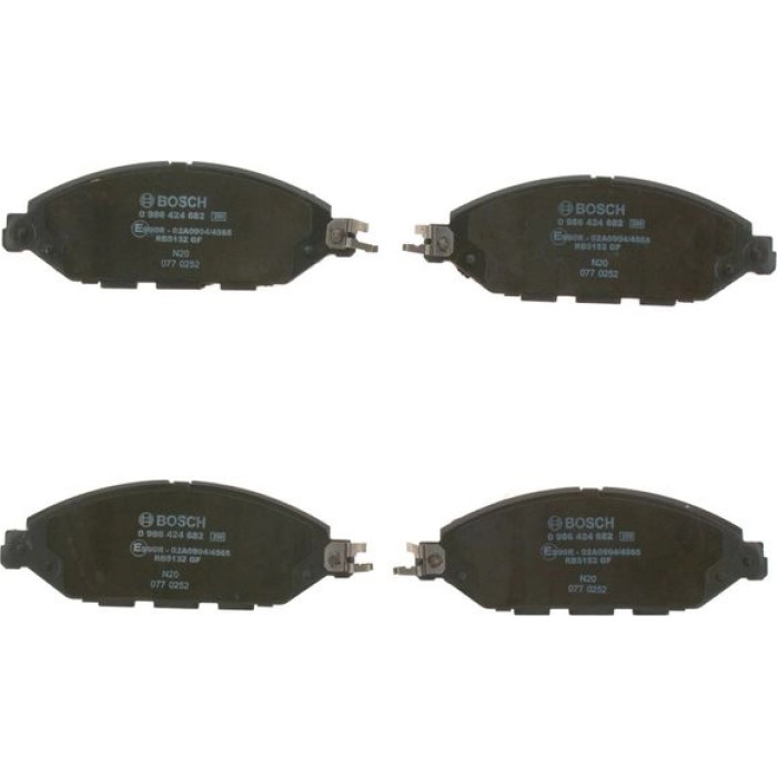 Bosch Bremsbelagsatz 0 986 424 682 Bosch Bremsbelagsatz 0 986 424 682