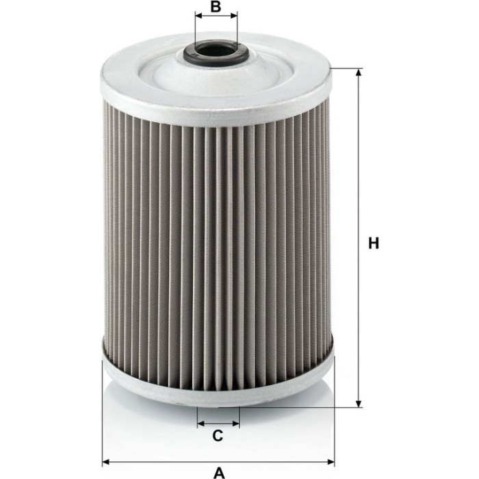 MANN-FILTER Kraftstofffilter LKW P 990 MANN-FILTER Kraftstofffilter LKW P 990