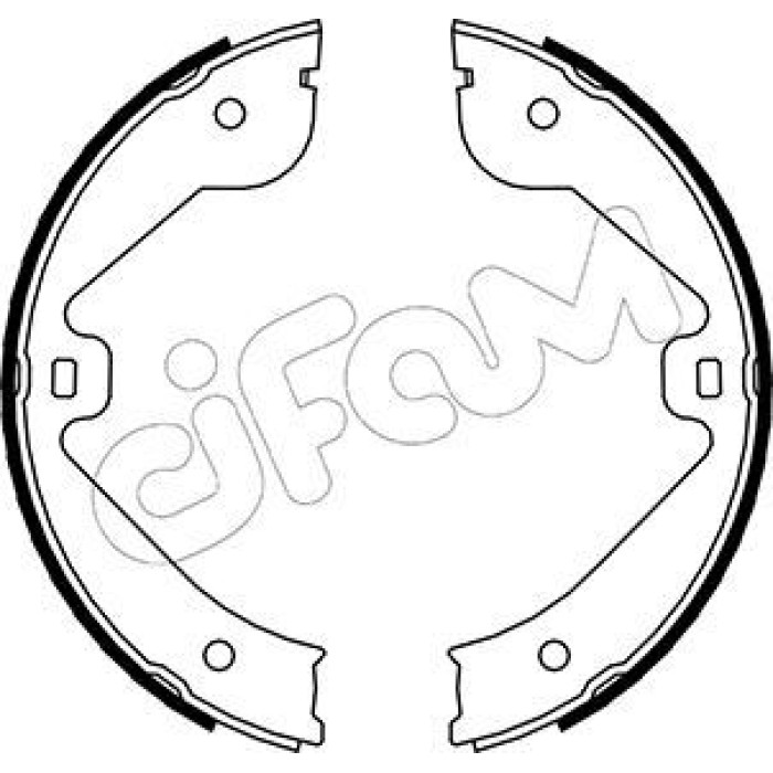 CIFAM Bremsbackensatz, Feststellbremse 153-244 CIFAM Bremsbackensatz, Feststellbremse 153-244
