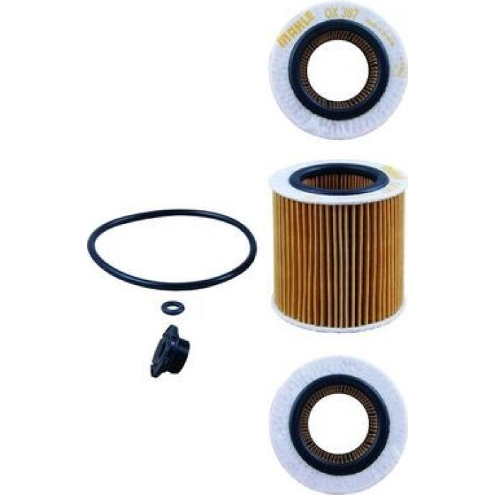 Mahle Original Ölfilter OX 387D1 Mahle Original Ölfilter OX 387D1