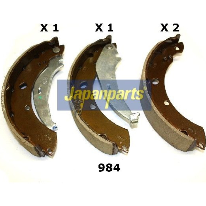 Japanparts Bremsbacken GF-984AF Japanparts Bremsbacken GF-984AF