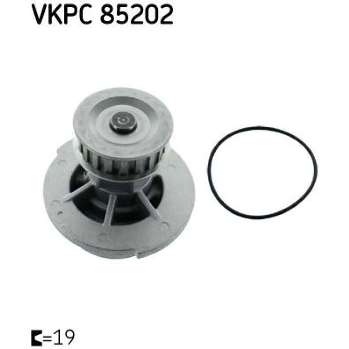 SKF Wasserpumpe / Kühlmittelpumpe VKPC 85202 SKF Wasserpumpe / Kühlmittelpumpe VKPC 85202