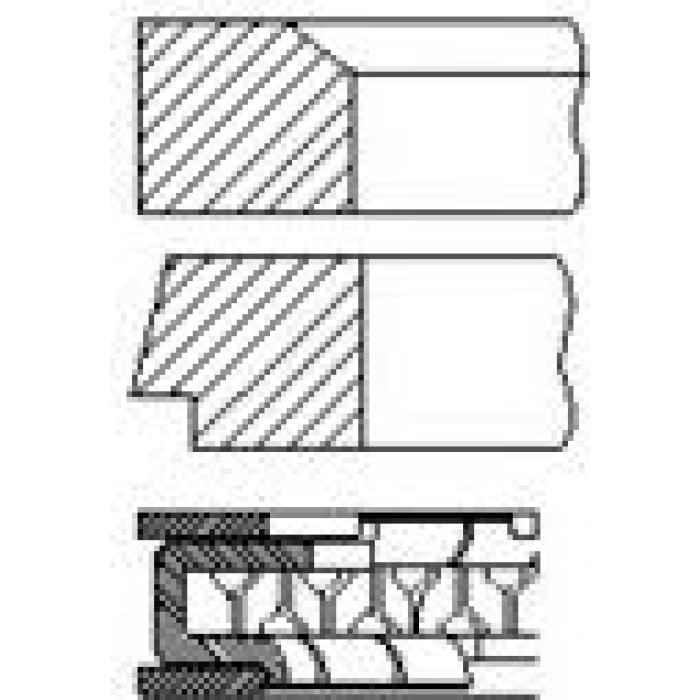 FAI AutoParts Kolbenringsatz PR44-000 FAI AutoParts Kolbenringsatz PR44-000
