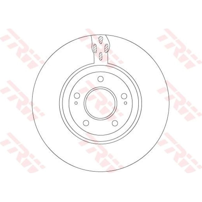 TRW Bremsscheibe Vorderachse DF7302S TRW Bremsscheibe Vorderachse DF7302S