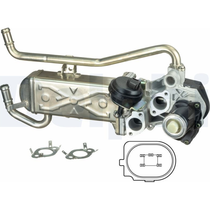 Delphi AGR-Ventil EG10432-12B1