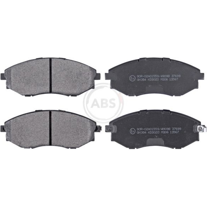 37699 A.B.S. Scheibenbremsbeläge 37699 37699 A.B.S. Scheibenbremsbeläge 37699