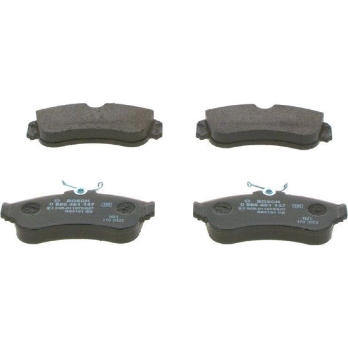 0 986 461 147 Bosch Bremsbelagsatz 0 986 461 147