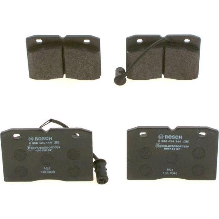 0 986 424 144 Bosch Bremsbelagsatz 0 986 424 144 0 986 424 144 Bosch Bremsbelagsatz 0 986 424 144