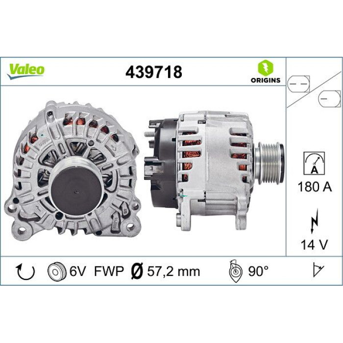 Valeo Lichtmaschine 439718 Valeo Lichtmaschine 439718