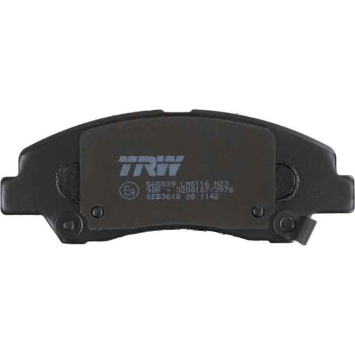 TRW Bremsbeläge Vorderachse GDB3618 TRW Bremsbeläge Vorderachse GDB3618