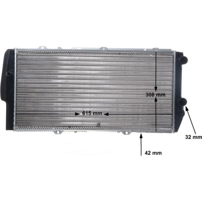 MAHLE Kühler, Motorkühlung CR 404 000S MAHLE Kühler, Motorkühlung CR 404 000S