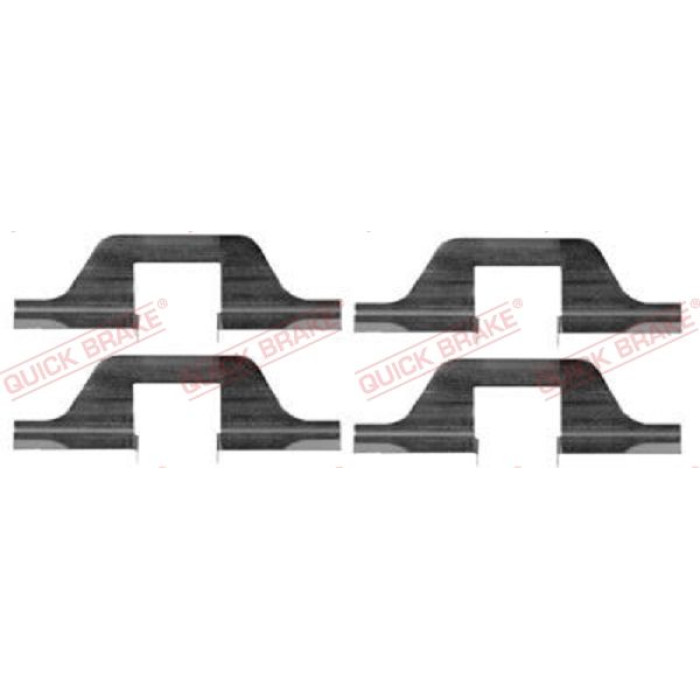 Quick Brake Montagesatz für Bremsbeläge 109-1263 Quick Brake Montagesatz für Bremsbeläge 109-1263