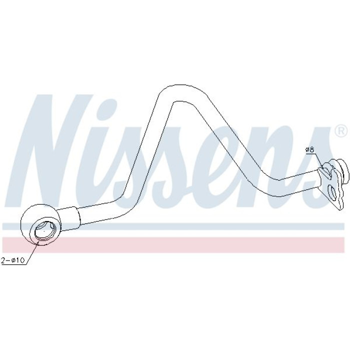 935068 Nissens Ölleitung 935068 935068 Nissens Ölleitung 935068