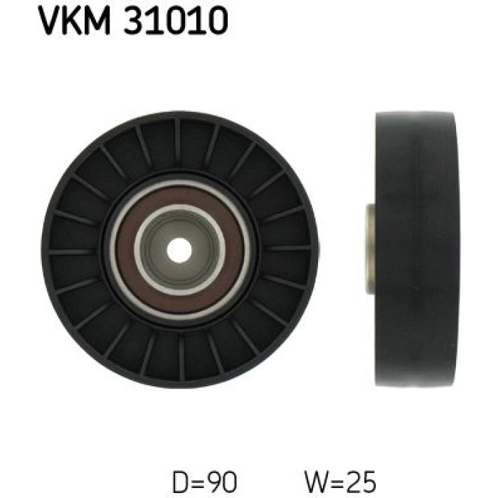 SKF Keilrippenriemen-Umlenkrolle VKM 31010 SKF Keilrippenriemen-Umlenkrolle VKM 31010