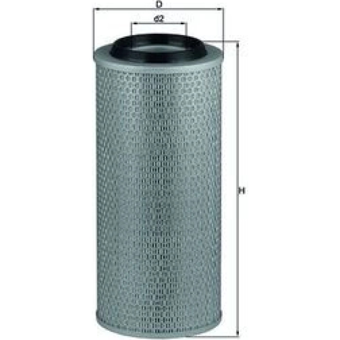 MAHLE Luftfilter LX 2635 MAHLE Luftfilter LX 2635