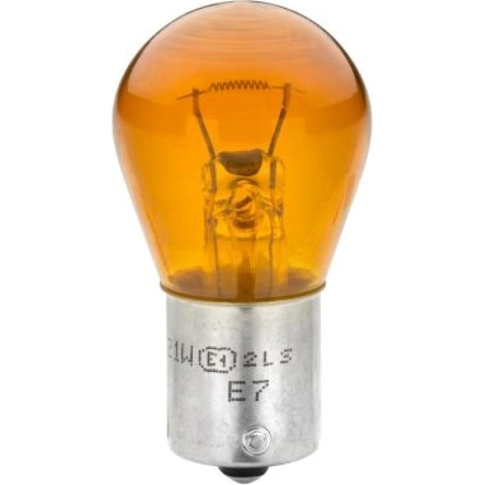 8GA 006 841-241 HELLA Glühlampe PY21W 24 V 21 W Sockel BAU15s Heavy Duty – 8GA 006 841-241
