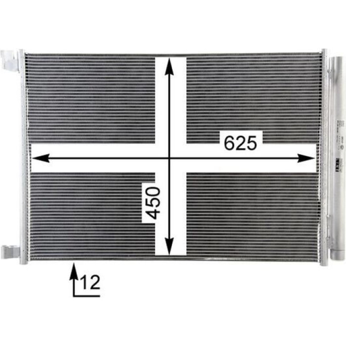 Kondensator, Klimaanlage AC 412 000P Kondensator, Klimaanlage AC 412 000P