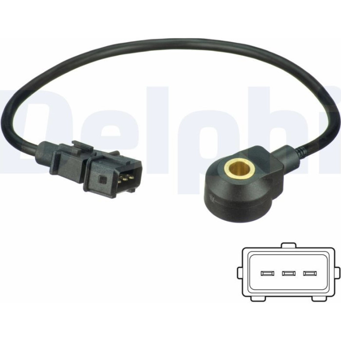 Delphi Klopfsensor AS10202 Delphi Klopfsensor AS10202
