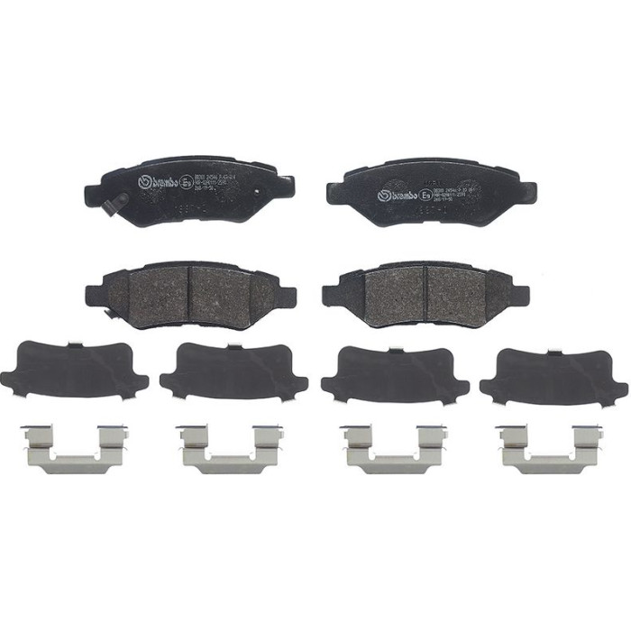 P 09 014 Brembo Prime Bremsbelagsatz Hinterachse – P 09 014 – 138 x 46 x 17 mm – Bremssystem Mando – OE Nummer 19241429 P 09 014 Brembo Prime Bremsbelagsatz Hinterachse – P 09 014 – 138 x 46 x 17 mm – Bremssystem Mando – OE Nummer 19241429