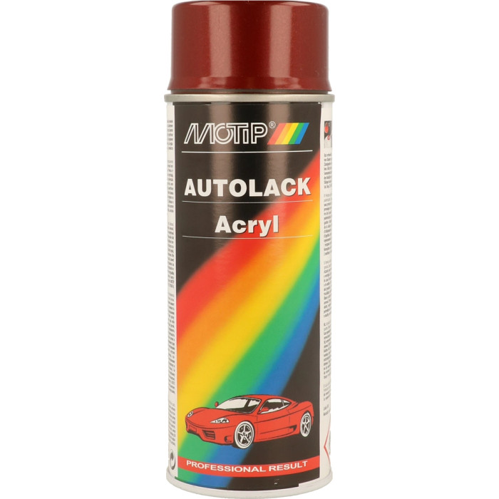 MoTip Autolack Acryl Kompakt rot metallic 400ml 51595 MoTip Autolack Acryl Kompakt rot metallic 400ml 51595
