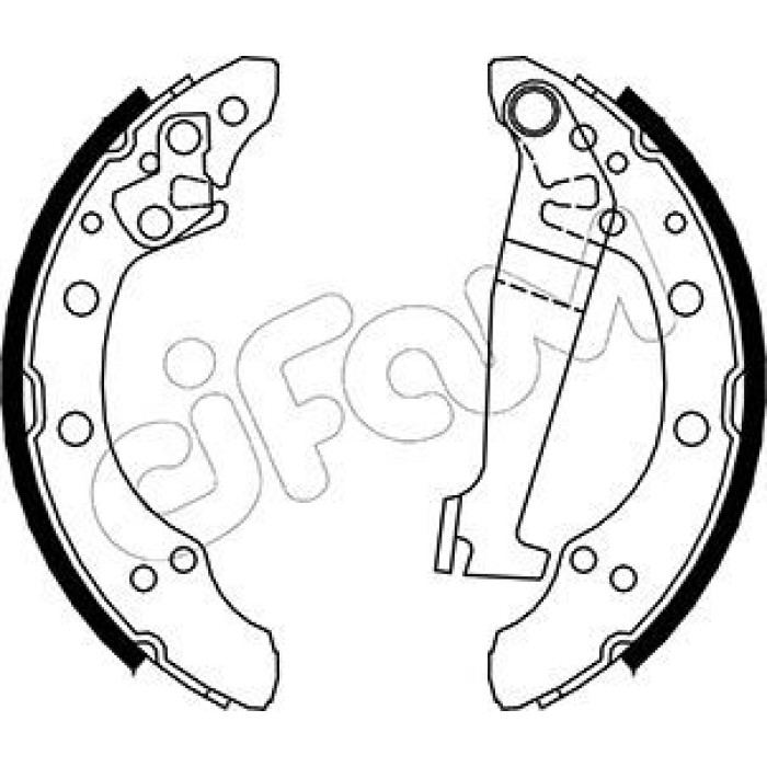 CIFAM Bremsbackensatz 153-462 CIFAM Bremsbackensatz 153-462