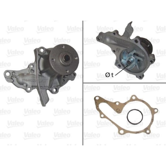 Valeo Wasserpumpe / Kühlmittelpumpe 506653 Valeo Wasserpumpe / Kühlmittelpumpe 506653