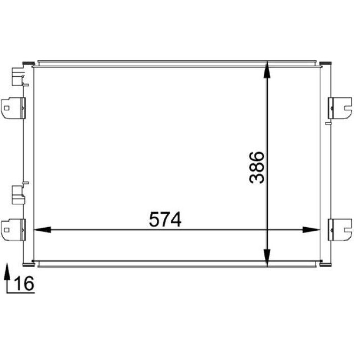 MAHLE Kondensator, Klimaanlage AC 691 000P MAHLE Kondensator, Klimaanlage AC 691 000P
